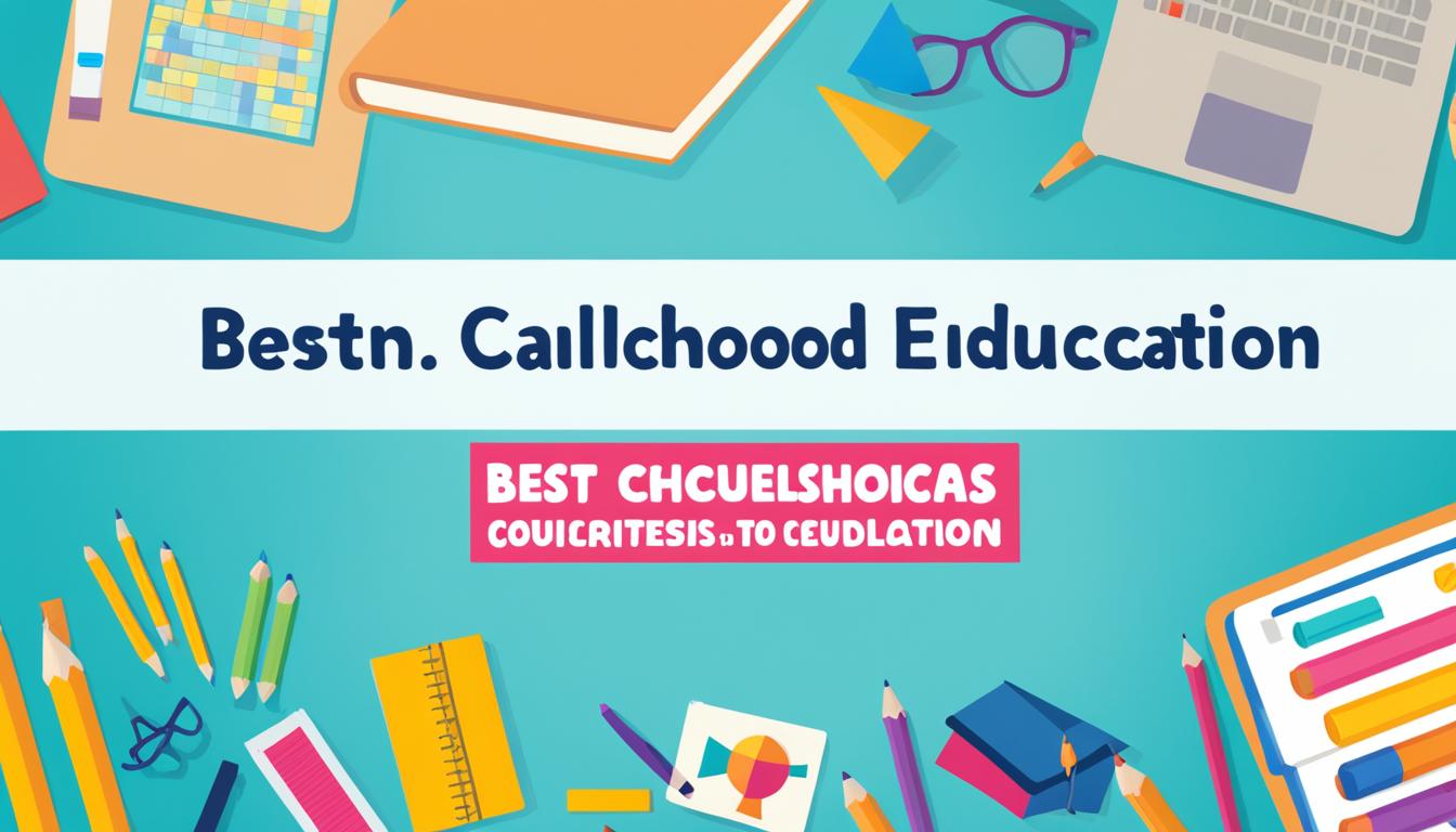 best online colleges for early childhood education