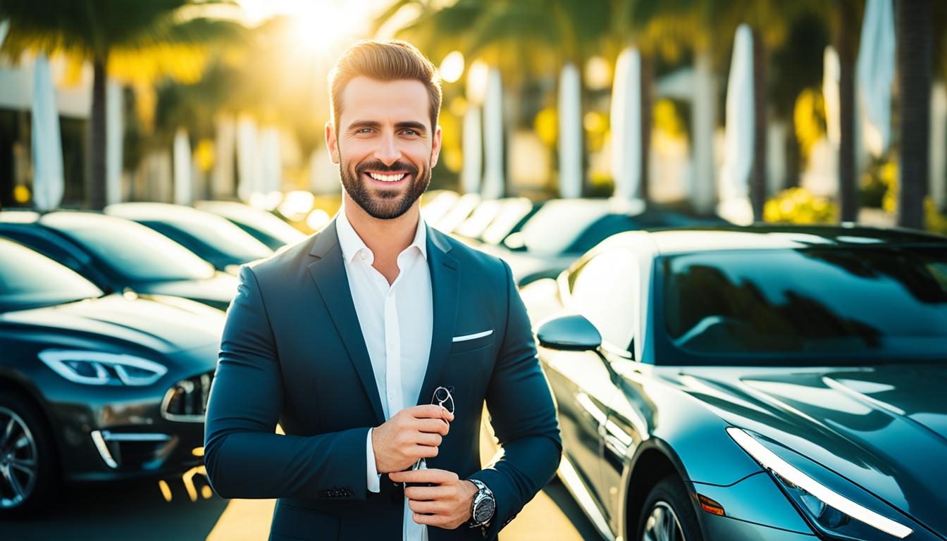 choosing a luxury car rental in Los Angeles