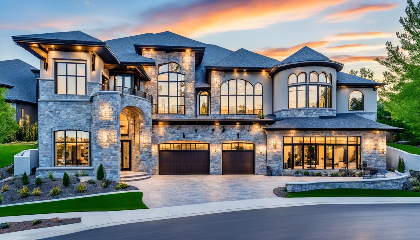 custom-built luxury homes